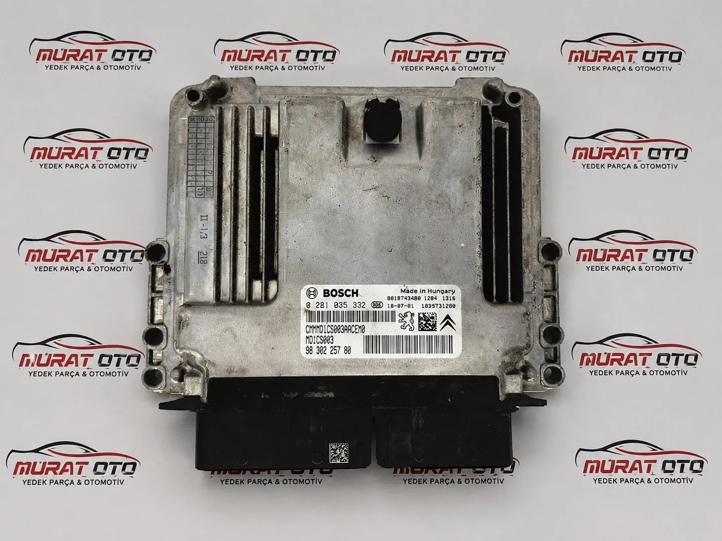  PSA PEUGEOT MD1CS003 9842772380 0281037008 ECU MOTOR BEYNİ