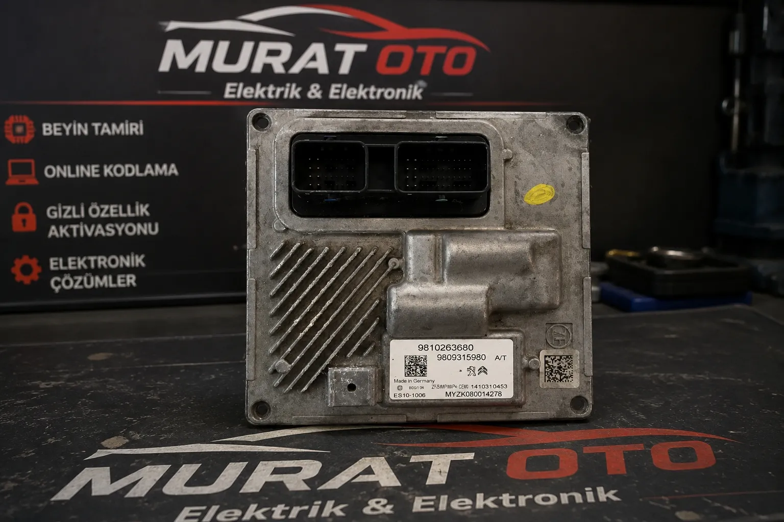 PEUGEOT 208-2008-301 ZF-BVMP-9810263680 ŞANZIMAN BEYNİ